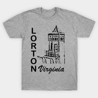 Lorton Guardhouse - Black T-Shirt